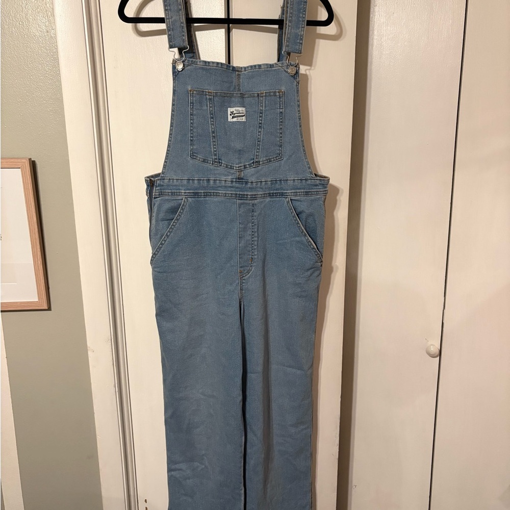 Women's Blue Denim Overalls